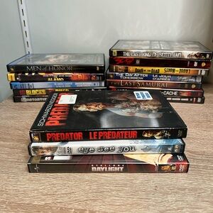 15+ Action & Thriller DVD Bundle – Predator, 300, Constantine & More